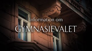 Allt om gymnasievalet [upl. by Anirhtak]