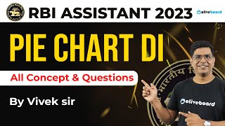 Pie Chart DI  All Concept amp Questions  RBI Assistant Preparation 2023  By Vivek Sir [upl. by Nalced]