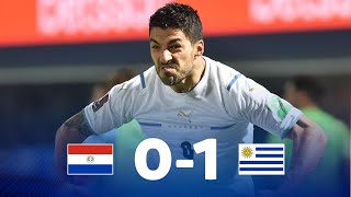 Eliminatorias  Paraguay 01 Uruguay  Fecha 15 [upl. by Yedorb925]