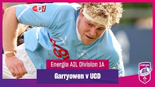 Garryowen v UCD  EnergiaAIL Highlights Mens Div 1A Rd 6 [upl. by Melita]