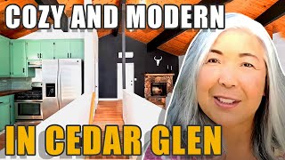 CEDAR GLEN A Modern Mountain Cabin Near Lake Arrowhead California  Cedar Glen Mountain Community [upl. by Justina841]