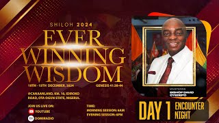 SHILOH 2024 OPENING SESSION  DAY 1 EVER WINNING WISDOM  10 DECEMBER 2024 FAITH TABERNACLE OTA [upl. by Ernald]