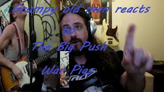 First reaction to War Pigs cover by The Big Push [upl. by Arreit]