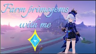 How i farm primogems and Fontaine exploration [upl. by Naggem]