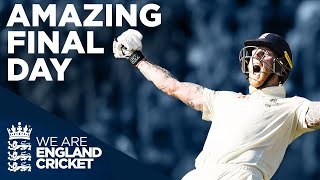 Headingley Final Day HIGHLIGHTS  Incredible Ben Stokes Wins Match  The Ashes Day 4 2019 [upl. by Oirazan]