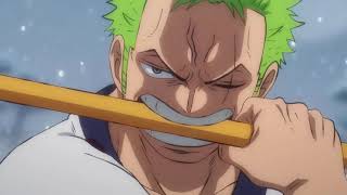 Zoro Santoryu Rengoku Onigiri  One Piece VOSTFR [upl. by Ecnerol667]