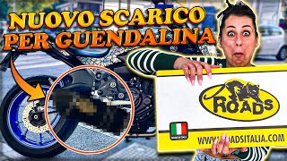 NUOVO SCARICO ROADSITALIA MT07  Sound PAUROSO 🚀 🏍️ [upl. by Ilrak42]