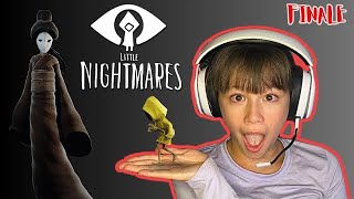 I DEFEATED THE LADY IN THE MIRROR🪞Little Nightmares FINALE👀 [upl. by Aowda]