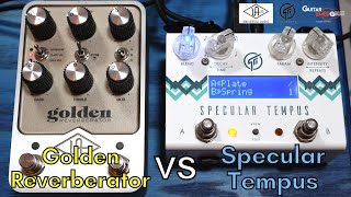 Universal Audio Golden Reverberator VS GFI Specular Tempus [upl. by Nomyar575]