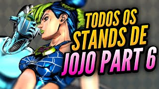 UM PIOR QUE O OUTRO Todos Os Stands de JoJo Stone Ocean  Os Stands da Parte 6 [upl. by Anaerb]