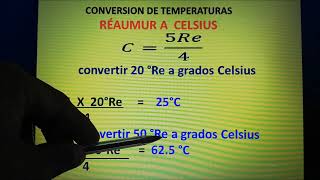 RÉAUMUR A CELSIUS [upl. by Sukram]