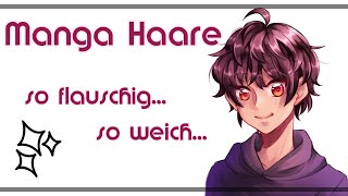 Manga zeichnen lernen  Flauschige Haare Tutorial [upl. by Crystal]