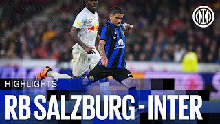 SALISBURGO 34 INTER  HIGHLIGHTS ⚫🔵 [upl. by Prochora]