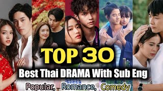 TOP 30 Best Thai Drama Sub Eng 2024  BEST Thai lakorn drama strong Romance with sub eng [upl. by Larual]