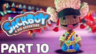 Sackboy A Big Adventure  The Graveyard Shift 100 Walkthrough Part 10  PS5  PS4 Gameplay [upl. by Ennaeus]