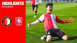 IMPORTANT WIN at home 🏟  Highlights Feyenoord  FC Twente  Eredivisie 20242025 [upl. by Ayor351]