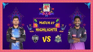 Match 27  Highlights  Rangpur Riders vs Chattogram Challengers [upl. by Bever]