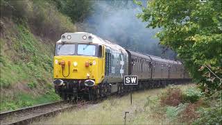 50033 leaving Bewdley 6th October 2024 [upl. by Assenab122]