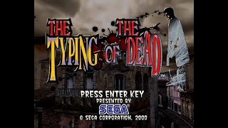 Dreamcast Longplay 004 The Typing of the Dead US [upl. by Adnolehs]