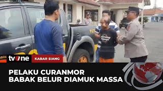 Pelaku Curanmor Berhasil Ditangkap usai jadi Samsak Hidup Warga Cilacap  Kabar Siang tvOne [upl. by Hortensia]