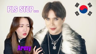 Korean Reacts To OLI LONDON Christmas In Korea [upl. by Tammi]