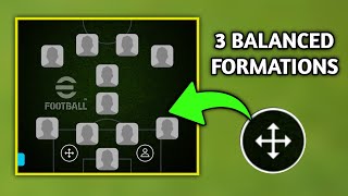 3 Balanced Custom Formations To Try in eFootball 24 😯⚡ [upl. by Falkner448]