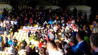 Rangers fans clash with police at Livingston [upl. by Moonier]