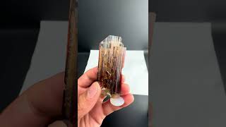 Brookite with Quartz from Pakistan  Fine Art Minerals  Brookite [upl. by Kciredes]