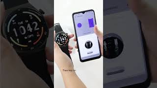 Instructions 2of7 HOW TO CONNECT UniSilver TIME quotEONIXquot Smart Watch to YOUR PHONE KW41071001 [upl. by Olmsted]