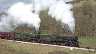 Keighley amp Worth Valley Railway  Steam Gala 2024 [upl. by Nydroj]