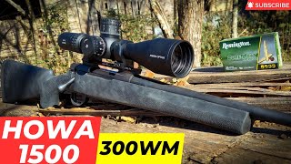 Howa 1500 in 300 Win Mag Incredible Groups [upl. by Leumek968]