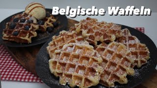 Die leckersten belgischen Waffeln  Einfaches Rezept [upl. by Aihsemaj]