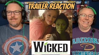 WICKED  TRAILER REACTION [upl. by Eikcid]