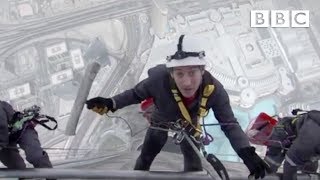 Cleaning the worlds tallest building  Supersized Earth  BBC [upl. by Philana911]