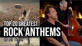 TOP 20 ROCK ANTHEMS OF ALL TIME [upl. by Marv766]