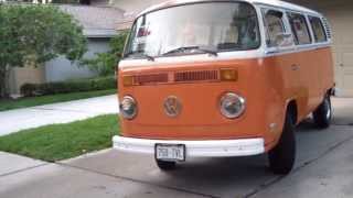 1972 VW Bay Window Van Bus Exterior Original Punkin [upl. by Carmina]