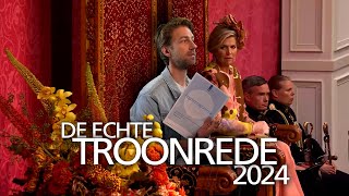 De enige echte Troonrede 2024 [upl. by Giraud]