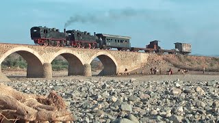 Eritrean Railway Train to Massawa [upl. by Eyahs659]