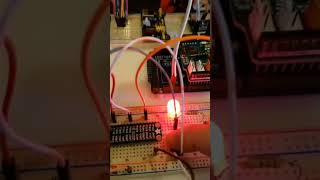 led control by a Raspberry Pi [upl. by Anitnerolf637]