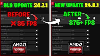 Best AMD Radeon Setting Optimizations For Gaming Latest Update 2481 2024 [upl. by Kellda]