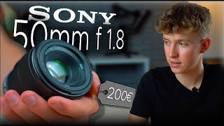 Test du Sony 50 mm f18 Un objectif a 200 € [upl. by Dlaregztif747]