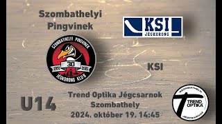 U14 Szombathelyi Pingvinek  KSI [upl. by Nikola665]