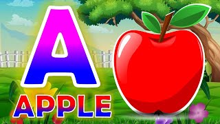 Phonics Song 2 with TWO Words in 3DA For Airplane  ABC Alphabet Songs with Sounds for Children507 [upl. by Nomis]