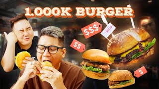 45k Burger Vs 1090k Burger  Ăn Cả Thế Giới [upl. by Flam]