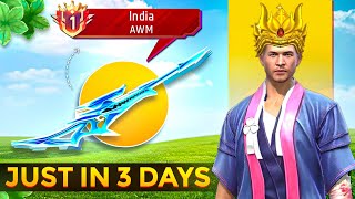 Just In 3 Days Top India Title 💀 [upl. by Denni997]