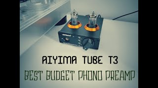 AIYIMA TUBE T3 PHONO PREAMP фонокорректор обзор и тест  UNBOXING TEST [upl. by Klotz]