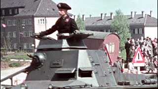 German Combat in Poland Footage WW2 [upl. by Akinad]