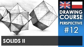 Drawing tutorial  Solids  Kurs rysunku  Bryły S01E12 ENGPL [upl. by Arrakat]