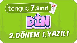 7Sınıf Din 2Dönem 1Yazılıya Hazırlık 📑 2024 [upl. by Sherlocke]