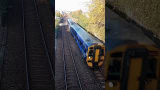 158738 working 2B32 from Inverurie to Montrose shorts train class158 britishrail subscribe [upl. by Erehs]